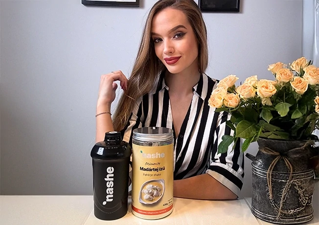 Madártej ízű fehérje shake - 400g