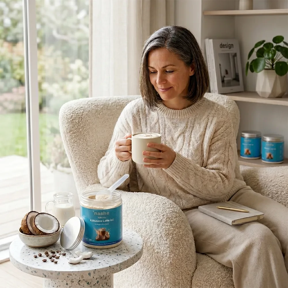 Nashe Kókusz Latte Megújulás – 100 napi kollagén adag