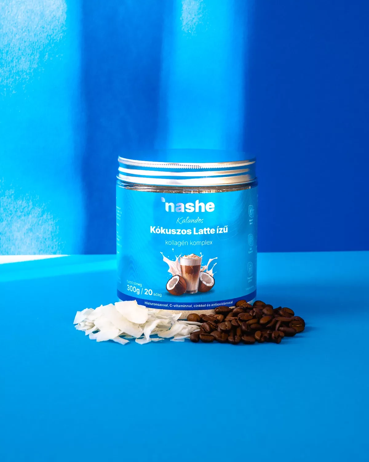 Kókuszos latte ízű kollagén komplex - 300g